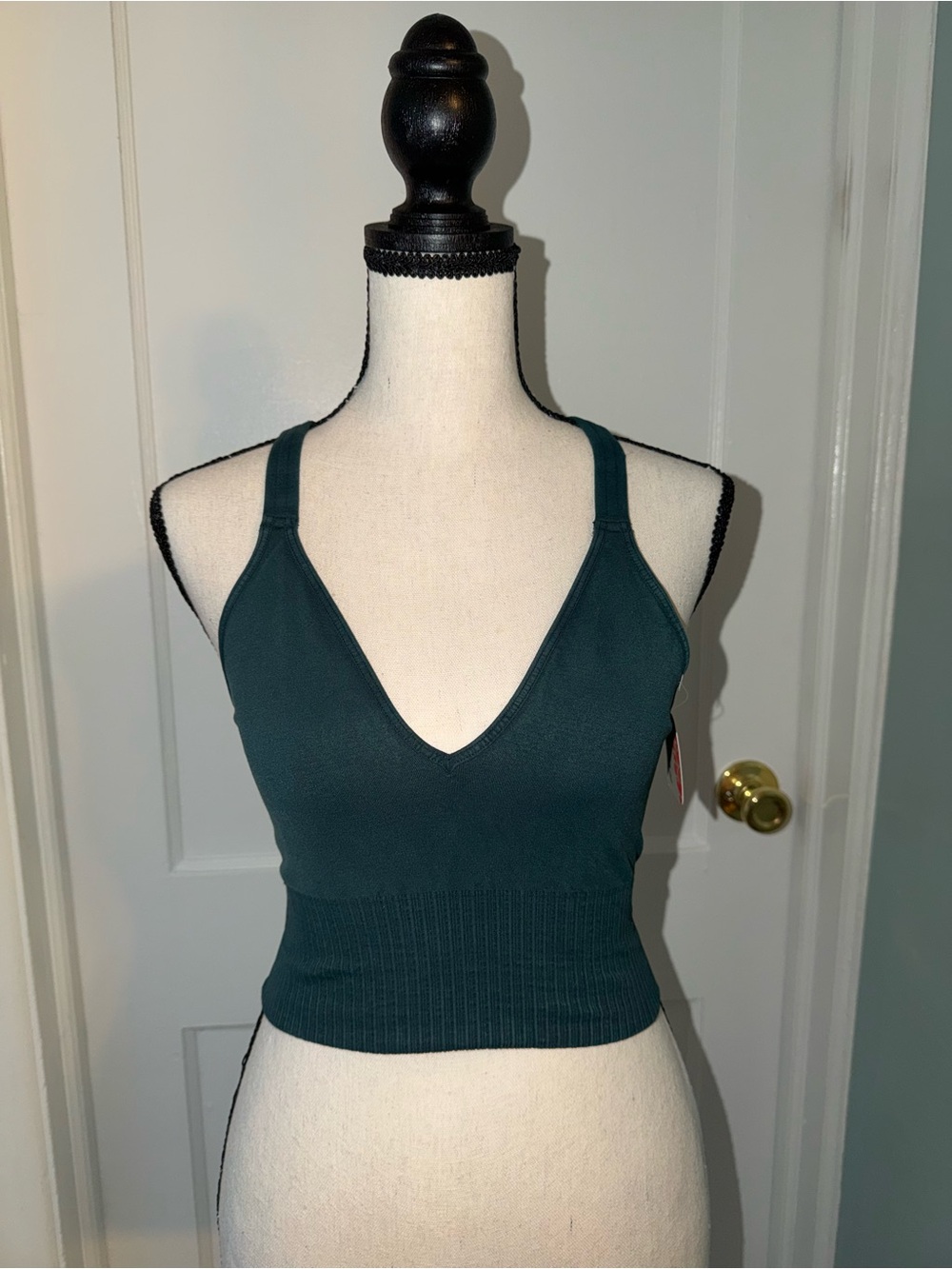 Free People Movement XS/S Teal Cropped Tank